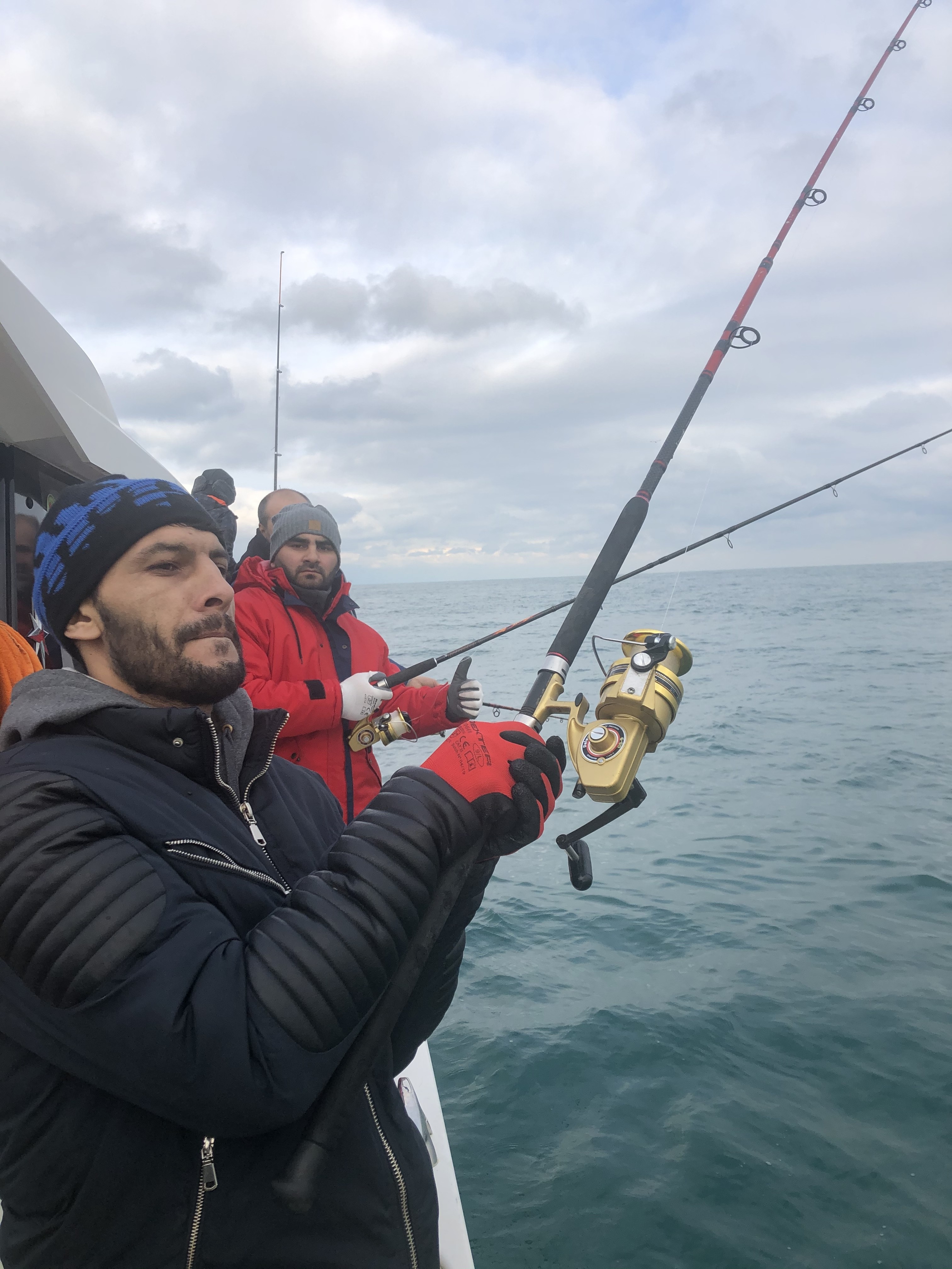 pêcheur en action