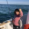 petite fille à la pêche