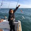 beau doublet d'une pêcheuse